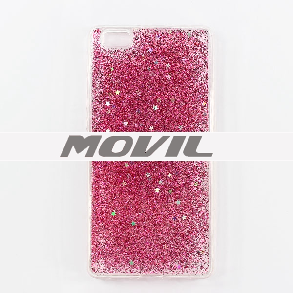 NP-2484 Epoxy Brillo Bling Auave TPU Funda para Apple iPhone 6-11